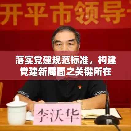 落实党建规范标准,构建党建新局面之关键所在
